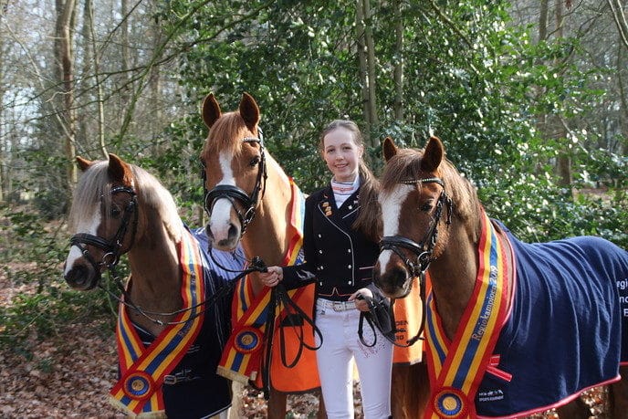 Hattrick voor Gwendolyn Krieger op Overijssels Kampioenschap - Foto: Eigen geleverde foto