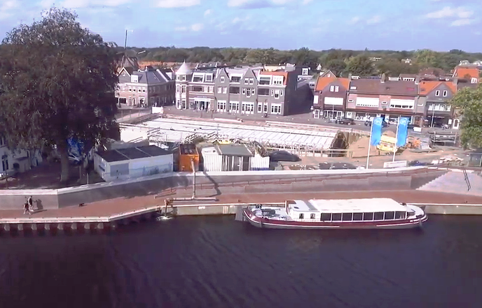 Werkzaamheden Waterfront hervat