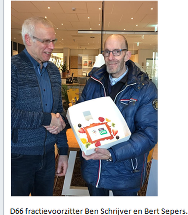 Een welverdiende taart op Valentijnsdag - Foto: Eigen geleverde foto