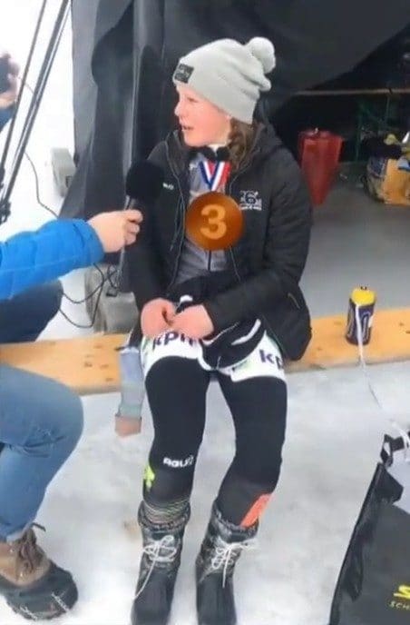 Pien Keulstra op drie bij Grand Prix in Luleå - Foto: Eigen geleverde foto