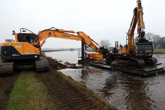 Werken aan de Vecht - Foto: Eigen geleverde foto