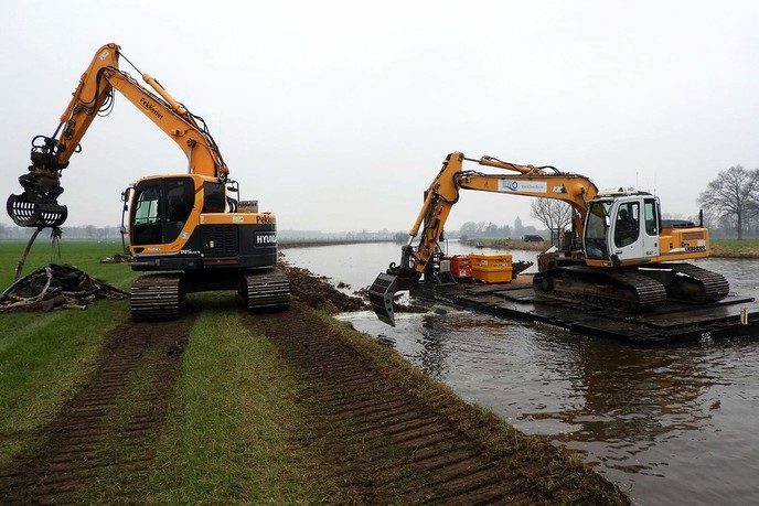 Werken aan de Vecht - Foto: Eigen geleverde foto