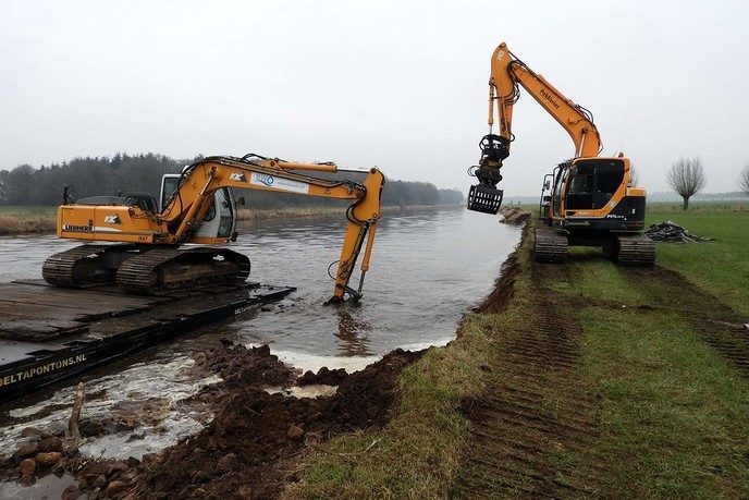Werken aan de Vecht - Foto: Eigen geleverde foto