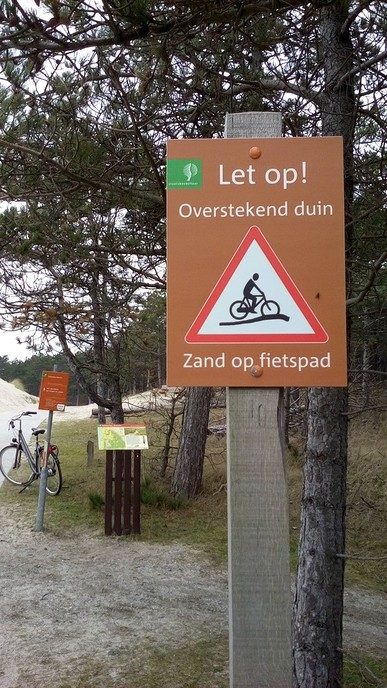 Ludiek verkeersbord - Foto: Eigen geleverde foto