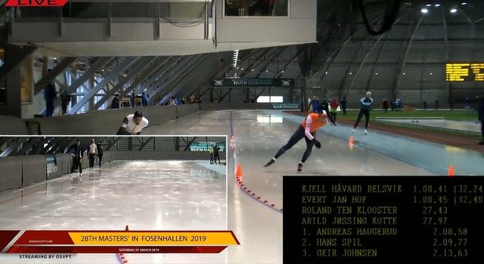 Zilver op 500 voor Evert Jan Hof bij WK Masters - Foto: Eigen geleverde foto