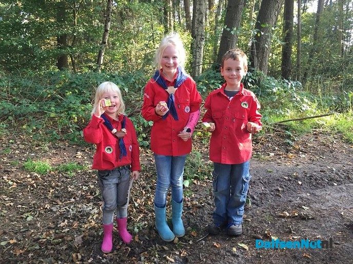 Kinderen van groep 1-4 mogen kijken bij Scouting - Foto: Ingezonden foto