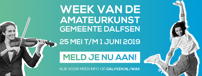 Aanmelden WAK 2019 in Dalfsen gestart