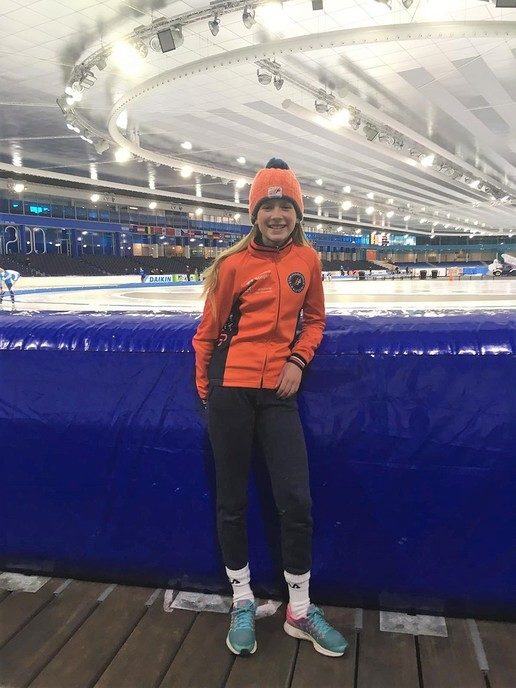 Britt van der Linden zilver bij baankampioenschap - Foto: Eigen geleverde foto