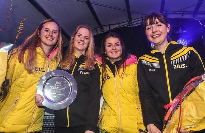Chantal Hendriks laat zich zien bij finale KPN Cup - Foto: Eigen geleverde foto