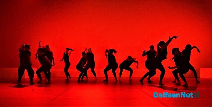 Prachtige dansshows tijdens Dance2 in de Trefkoele+ - Foto: Johan Bokma