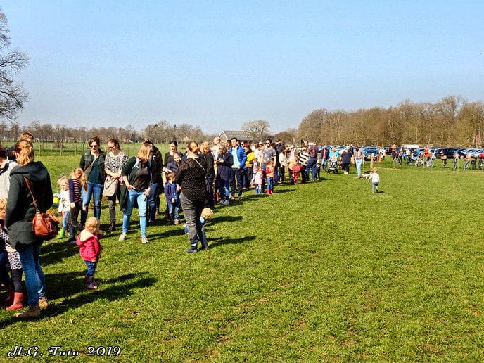 Veel drukte op de lammetjesdag
