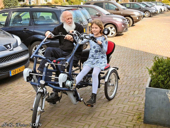 Duofiets Oudleusen in gebruik genomen.
