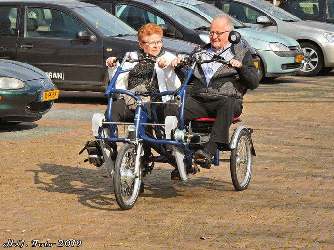 Duofiets Oudleusen in gebruik genomen.