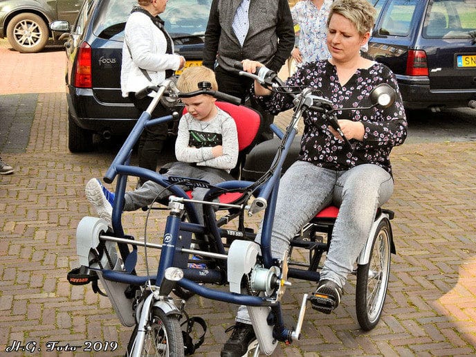 Duofiets Oudleusen in gebruik genomen.