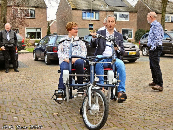 Duofiets Oudleusen in gebruik genomen.