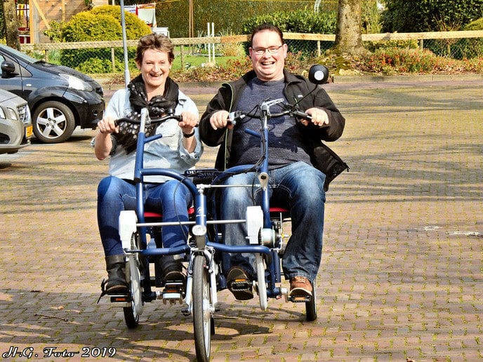 Duofiets Oudleusen in gebruik genomen.