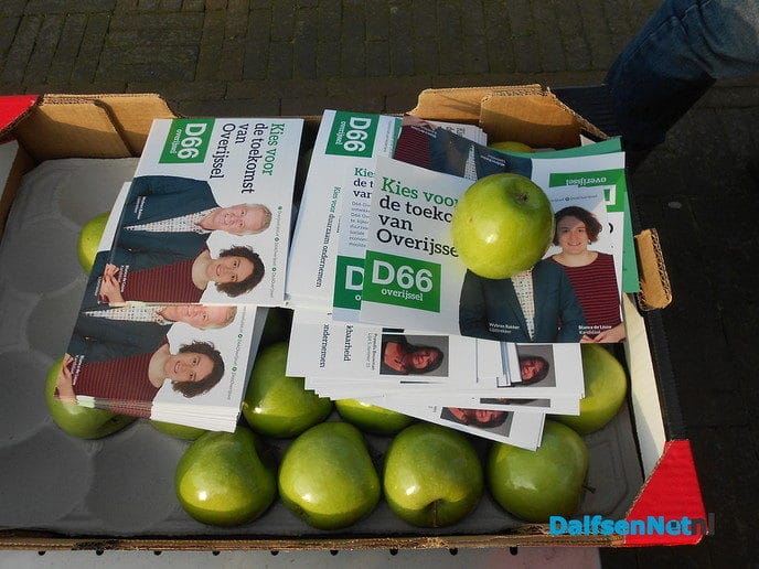 D66:  campagne weer voorzichtig begonnen