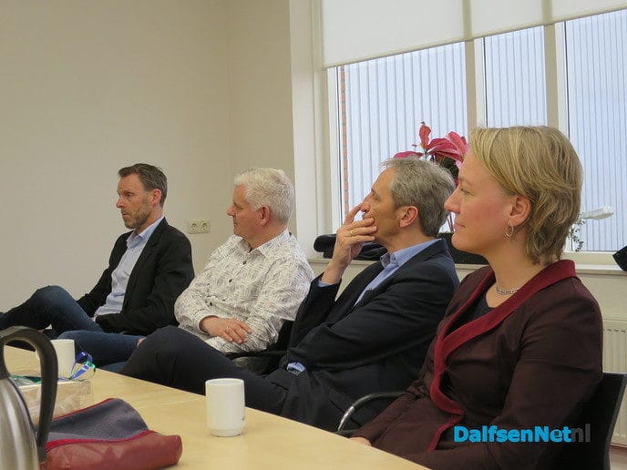 Het college van de gemeente Dalfsen bezocht Tielbeke - Foto: Wim