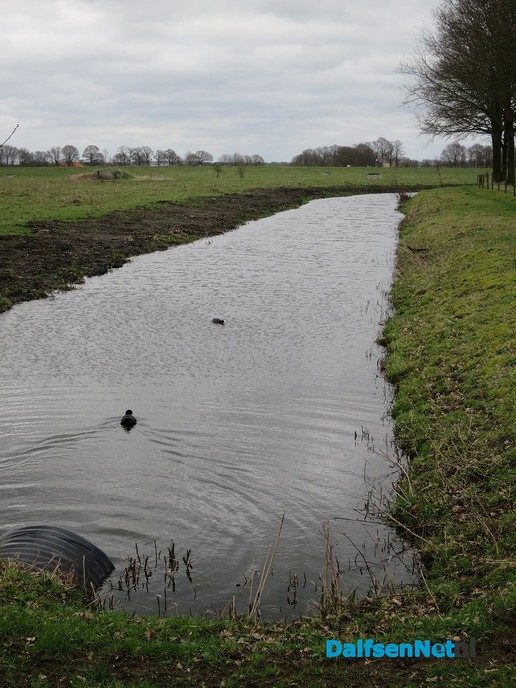 De stuwovergang bij het Vechterweerd nog steeds gesloten - Foto: Wim