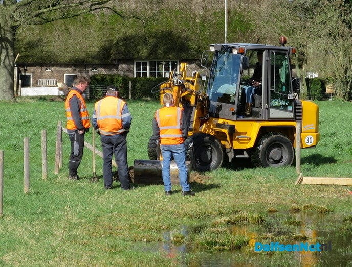 Ook Hoonhorst kreeg een notenboom - Foto: Wim