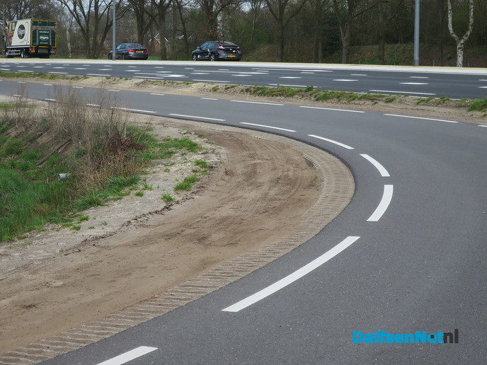 N348 Lemelerveld, op- en afritten - Foto: Wim