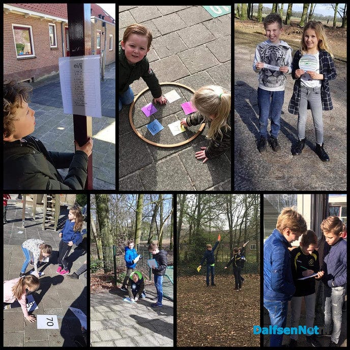 Sint Willibrordusschool Vilsteren actief met buitenlessen - Foto: Ingezonden foto