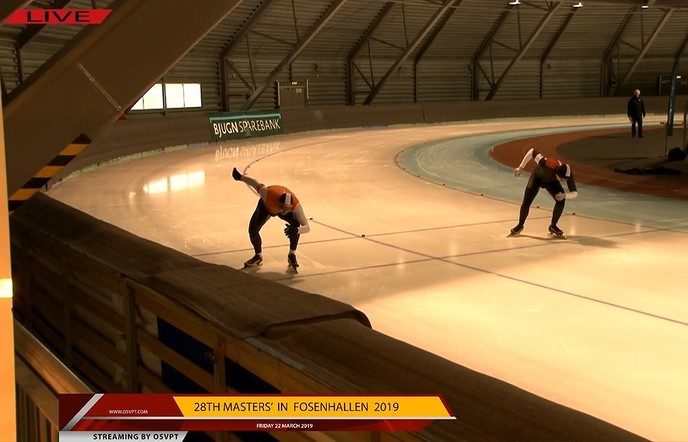 Zilver op 500 voor Evert Jan Hof bij WK Masters - Foto: Eigen geleverde foto