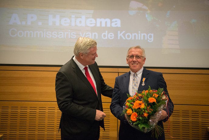 Koninklijke onderscheiding voor Statenlid - Foto: Eigen geleverde foto