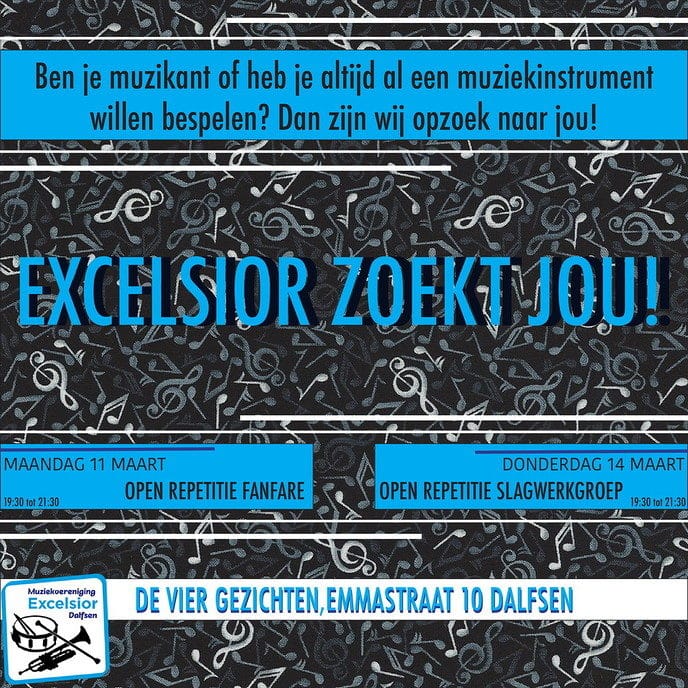 Excelsior zoekt jou - Foto: Eigen geleverde foto