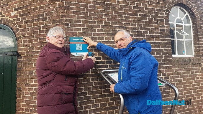 QR-code voor Molen van Fakkert - Foto: Ingezonden foto