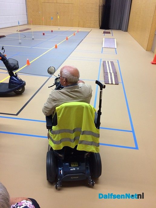 Jaarlijkse gemeentelijke scootmobieltraining - Foto: Ingezonden foto