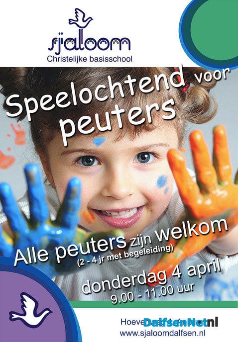 Speelochtend voor peuters op Sjaloom - Foto: Ingezonden foto