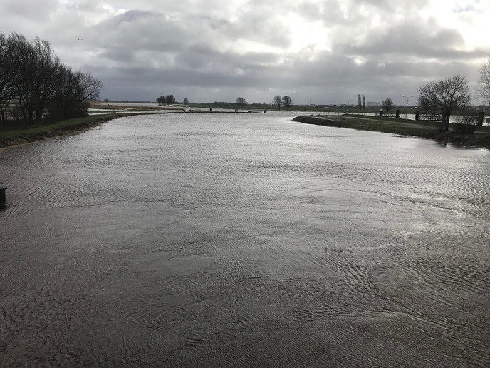 Geen problemen door volle rivieren en sloten bij waterschap - Foto: Eigen geleverde foto