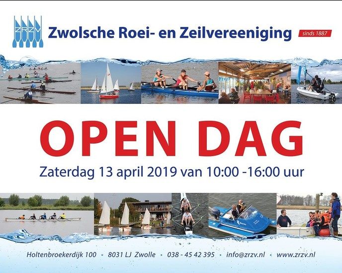 Open dag Zwolsche Roei- en Zeilvereeniging - Foto: Eigen geleverde foto