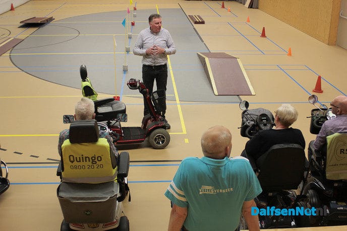Jaarlijkse scootmobieltraining - Foto: Ingezonden foto