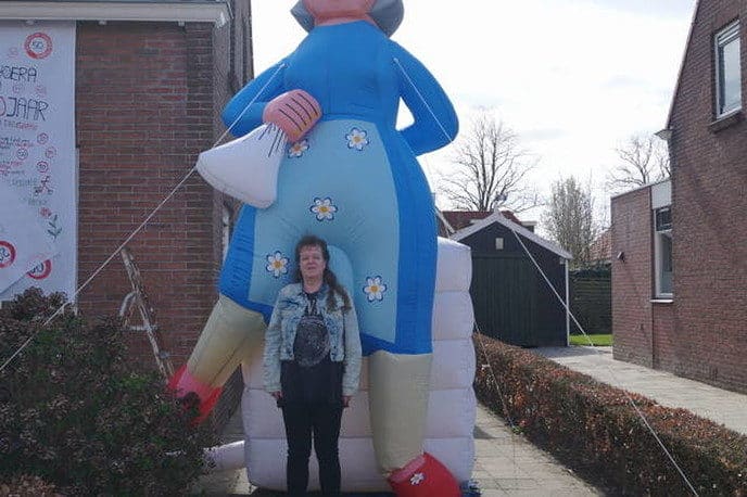 Gerda ziet Sarah - Foto: Eigen geleverde foto