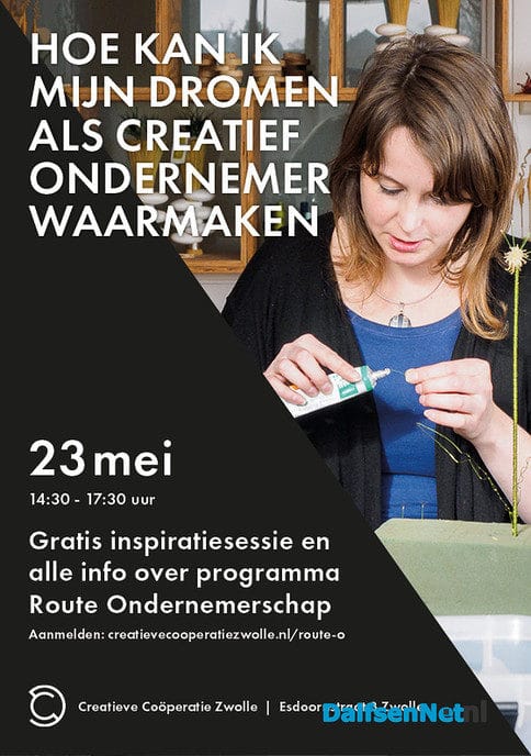 Dromen als creatief ondernemer waarmaken? - Foto: Ingezonden foto