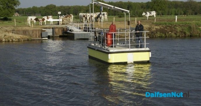 Duofiets kan over het pontje - Foto: Ingezonden foto