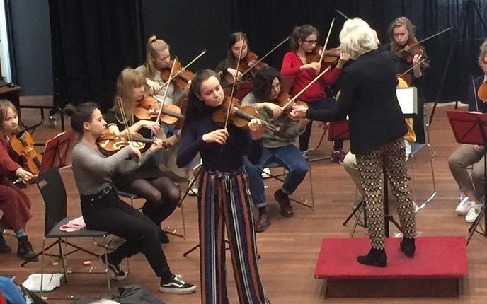 Genieten bij het Britten Jeugd Strijkorkest