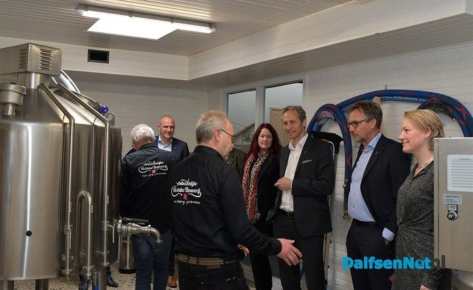 B & W Dalfsen bezoeken Vechtdal Brouwerij - Foto: Johan Bokma