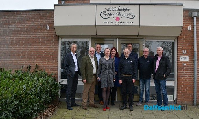 B & W Dalfsen bezoeken Vechtdal Brouwerij - Foto: Johan Bokma