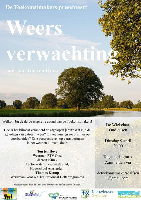 Weersverwachting’ met o.a. Ton ten Hove - Foto: Thomas Klomp