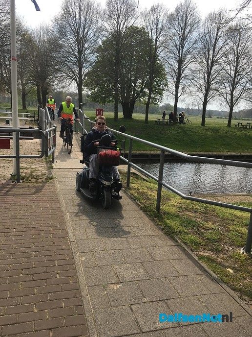 Eerste Scootmobieltocht groot succes. - Foto: Ingezonden foto