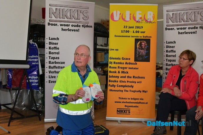 Meer AED’s in centrum Dalfsen - Foto: Johan Bokma