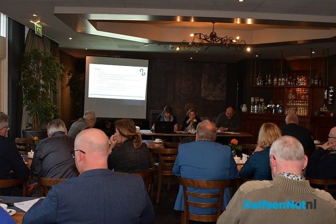 Ledenvergadering Gemeentebelangen druk bezocht! - Foto: Johan Bokma