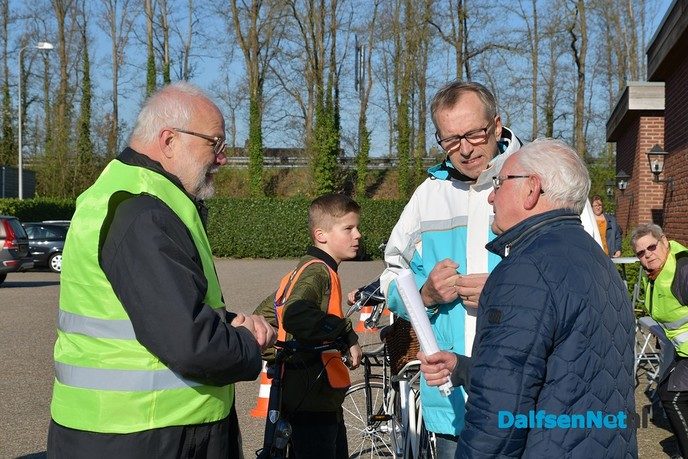 Schoolverkeersexamen Praktijk Lemelerveld. - Foto: Johan Bokma