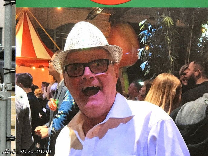 Jan van Leussen 60 jaar.