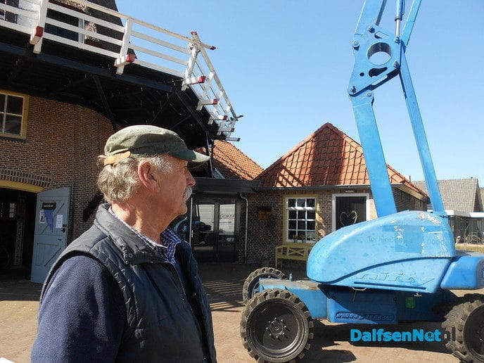 Groot onderhoud aan de Westermolen