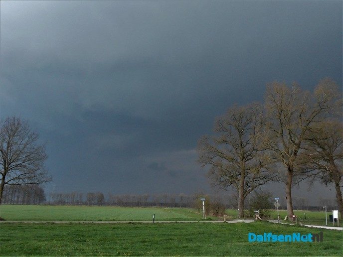 Donkere wolken