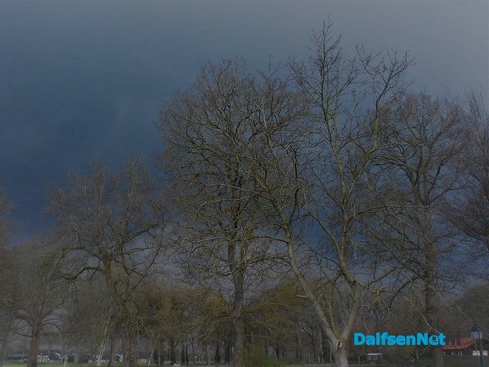 Donkere wolken